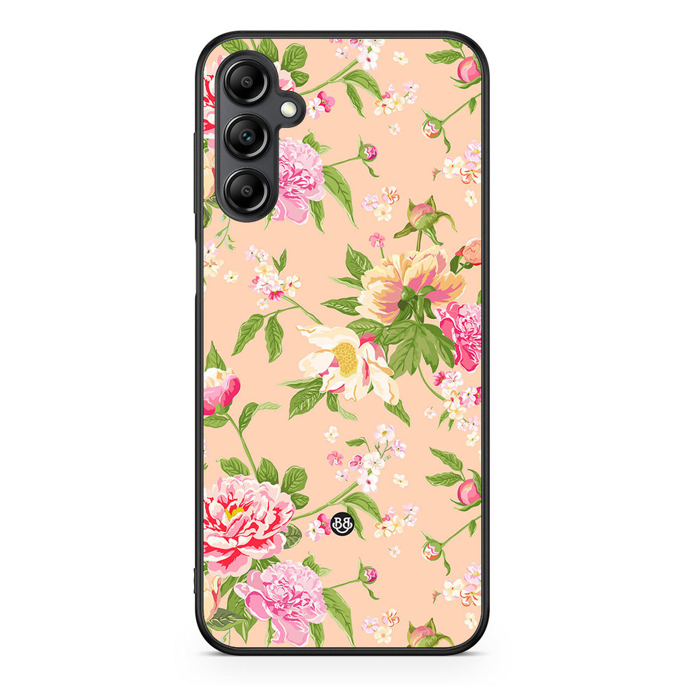 Samsung Galaxy A14 4G/5G Case - Peony Flowers