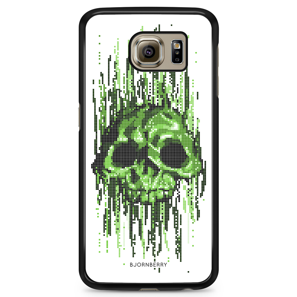 Samsung Galaxy S6 Case - Data Virus Skull