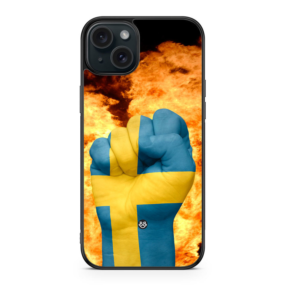 iPhone 15 Plus Case - Sweden Hand