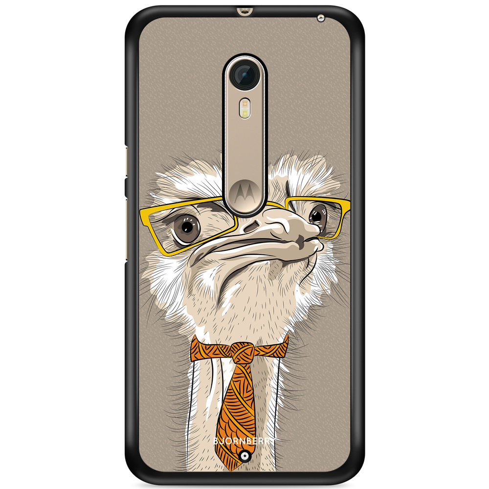 Moto X Style Case - Hipster Ostrich