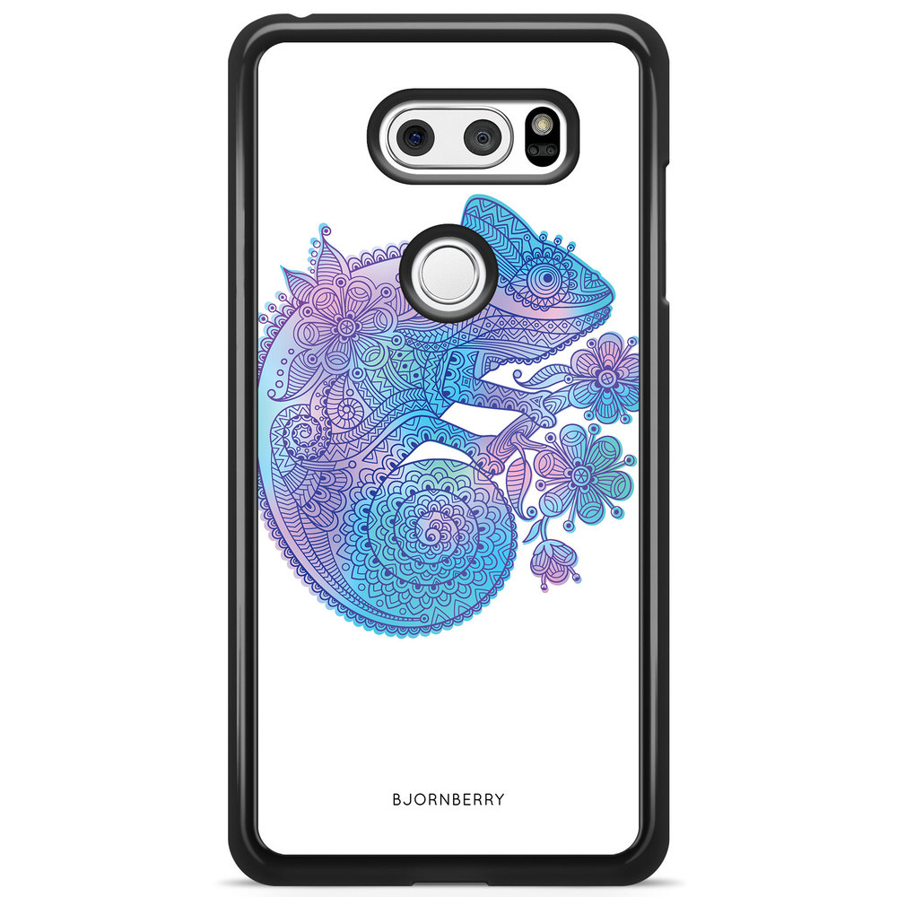 LG V30 Case - Mandala Chameleon