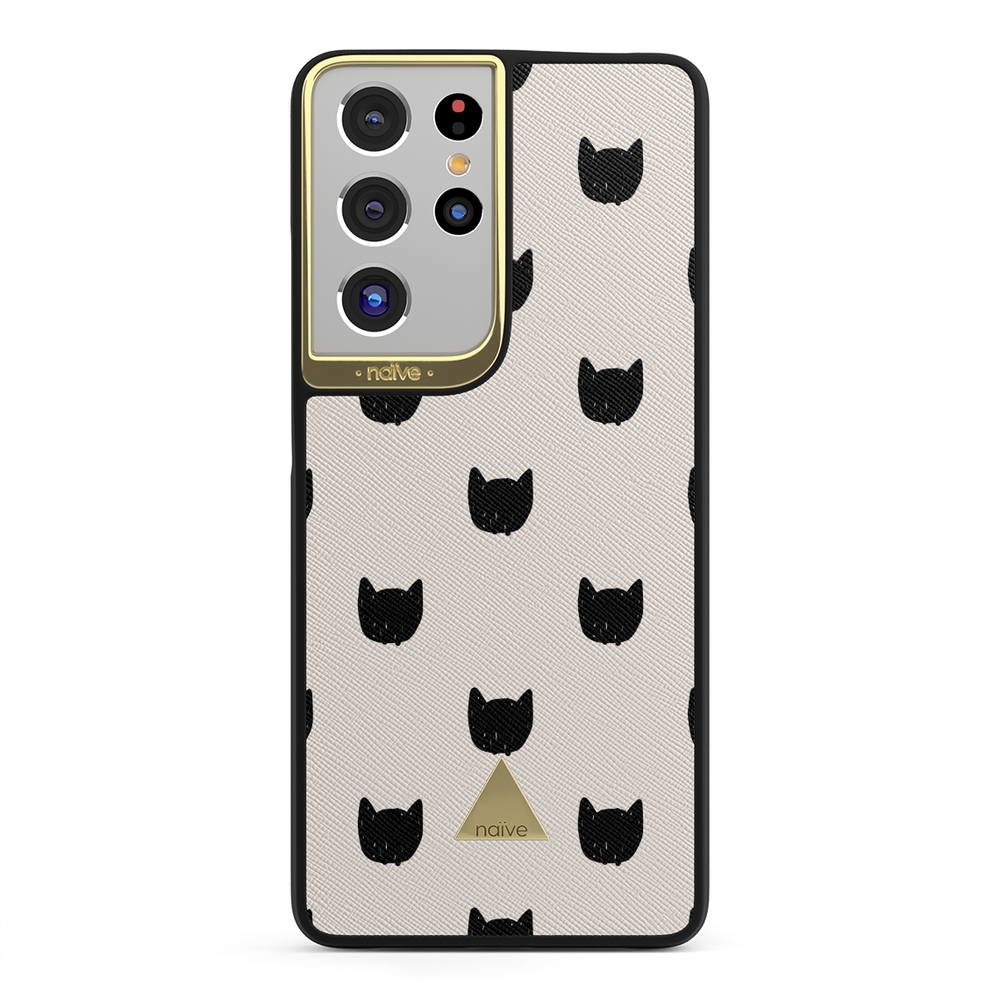 Naive Samsung Galaxy S21 Ultra Case - Cat Faces