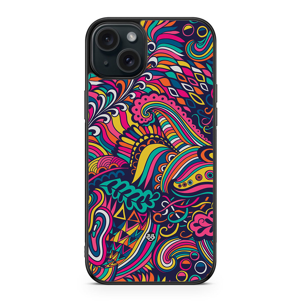 iPhone 15 Plus Case - Abstract Floral