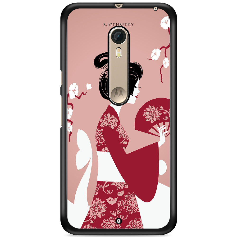 Moto X Style Skal - Japansk Kvinna
