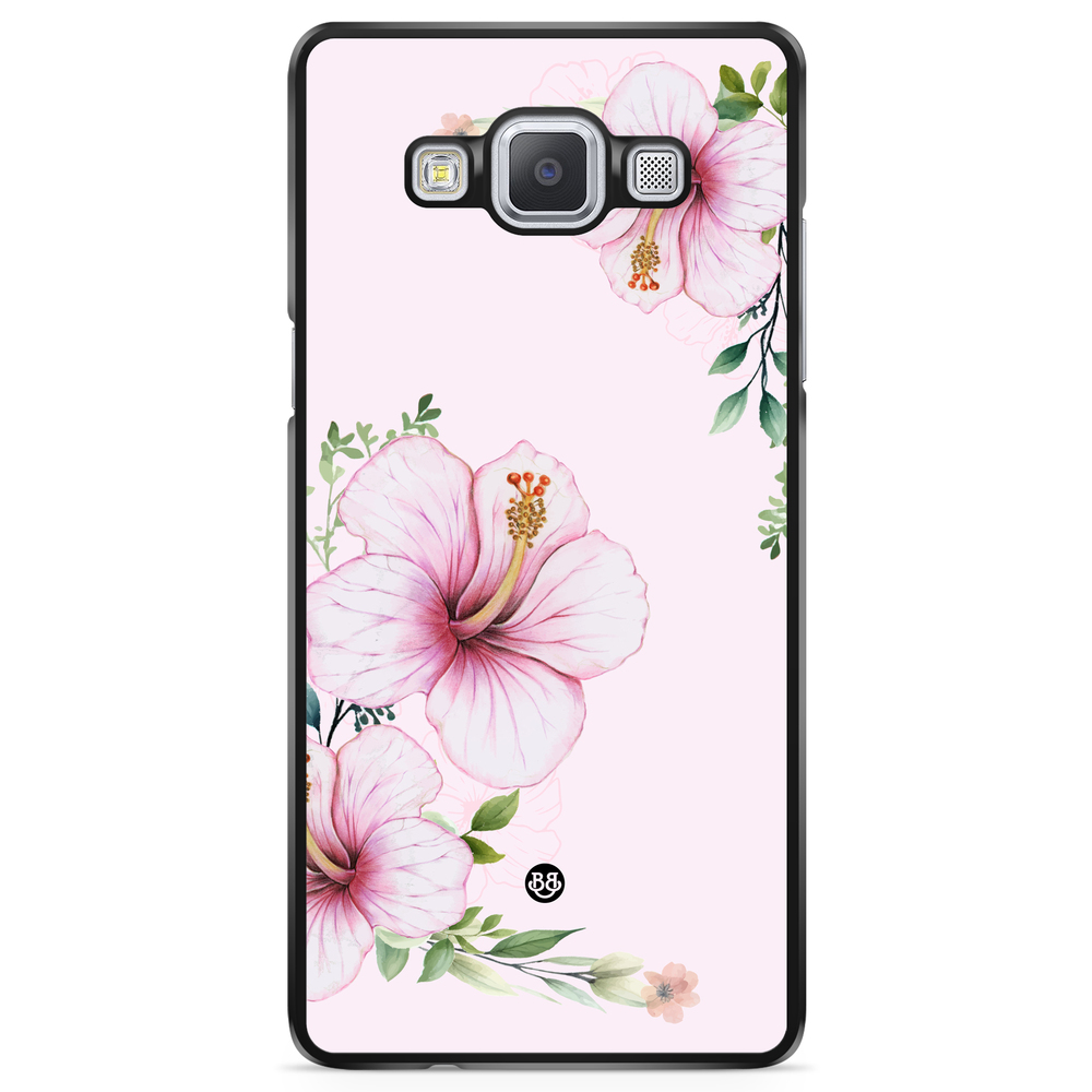 Samsung Galaxy A5 (2015) Case - WILD BLOOM - Soft Hibiscus