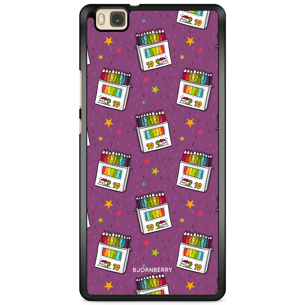 Huawei P8 Lite Case - Pencil Sets
