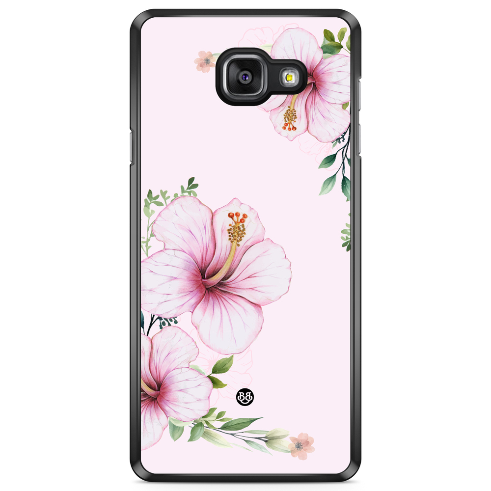 Samsung Galaxy A5 6 (2016) Case - WILD BLOOM - Soft Hibiscus
