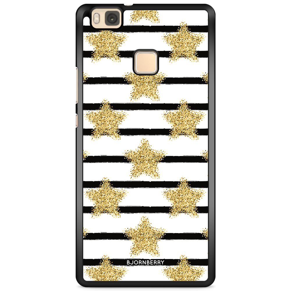 Huawei P9 Lite Case - Gold Stars
