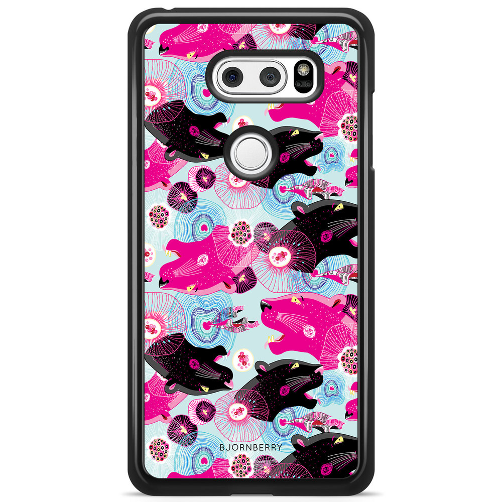 LG V30 Case - Panther Pattern