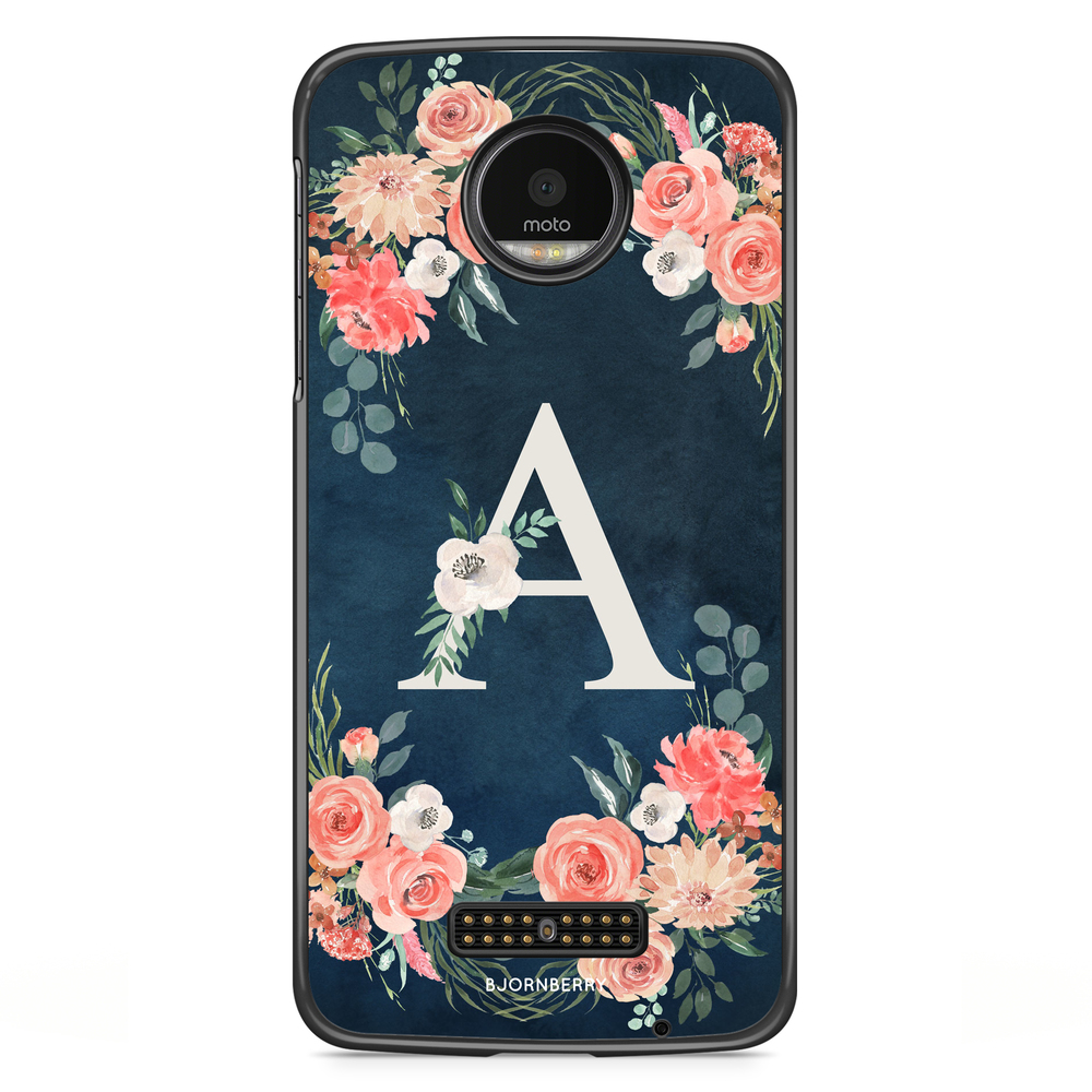 Moto Z2 Play Case - Monogram A