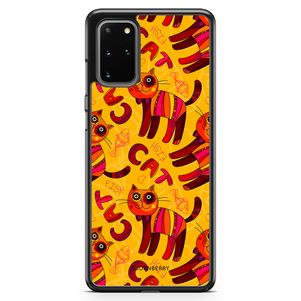 Samsung Galaxy S20 Plus Case - Cat & Fish