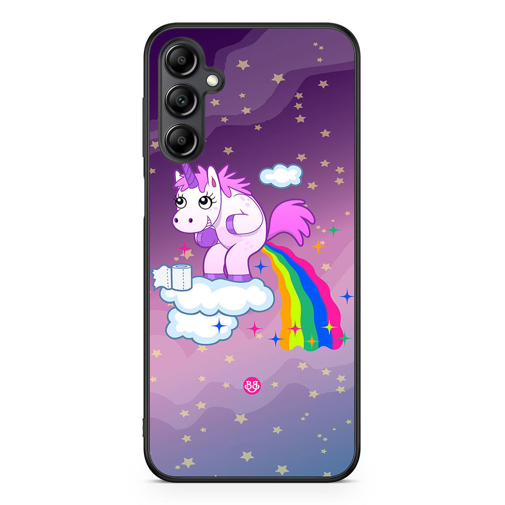 Samsung Galaxy A14 4G/5G Case - Pooping Unicorn
