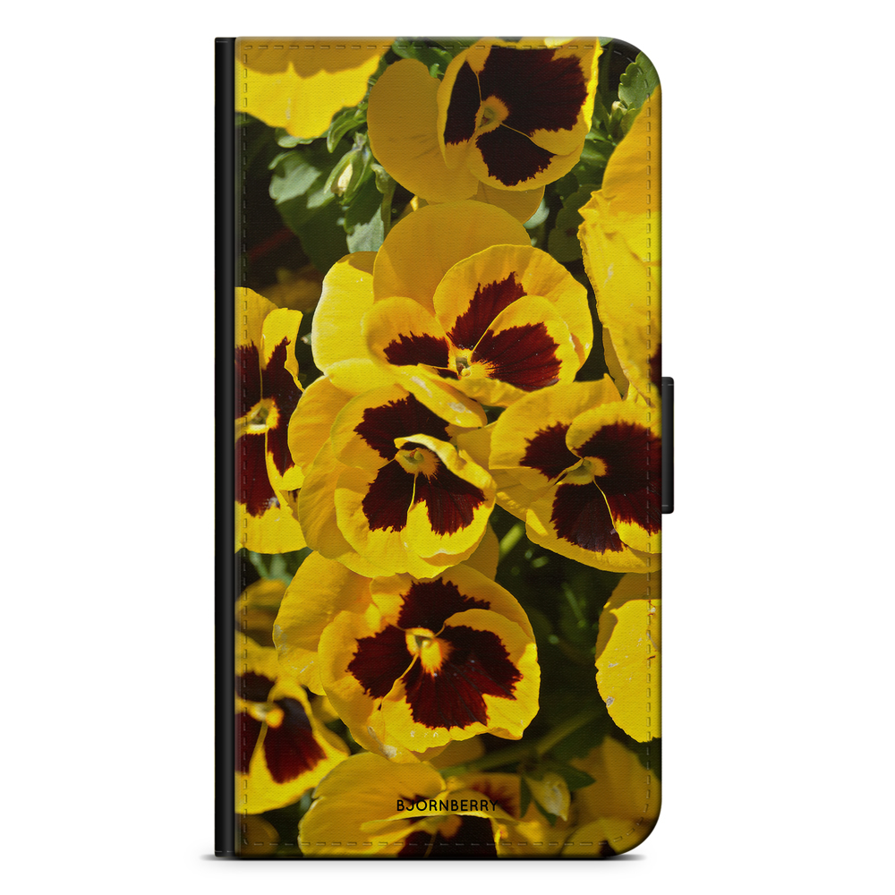 Sony Xperia 1 II Wallet Case - Yellow Spring Flower