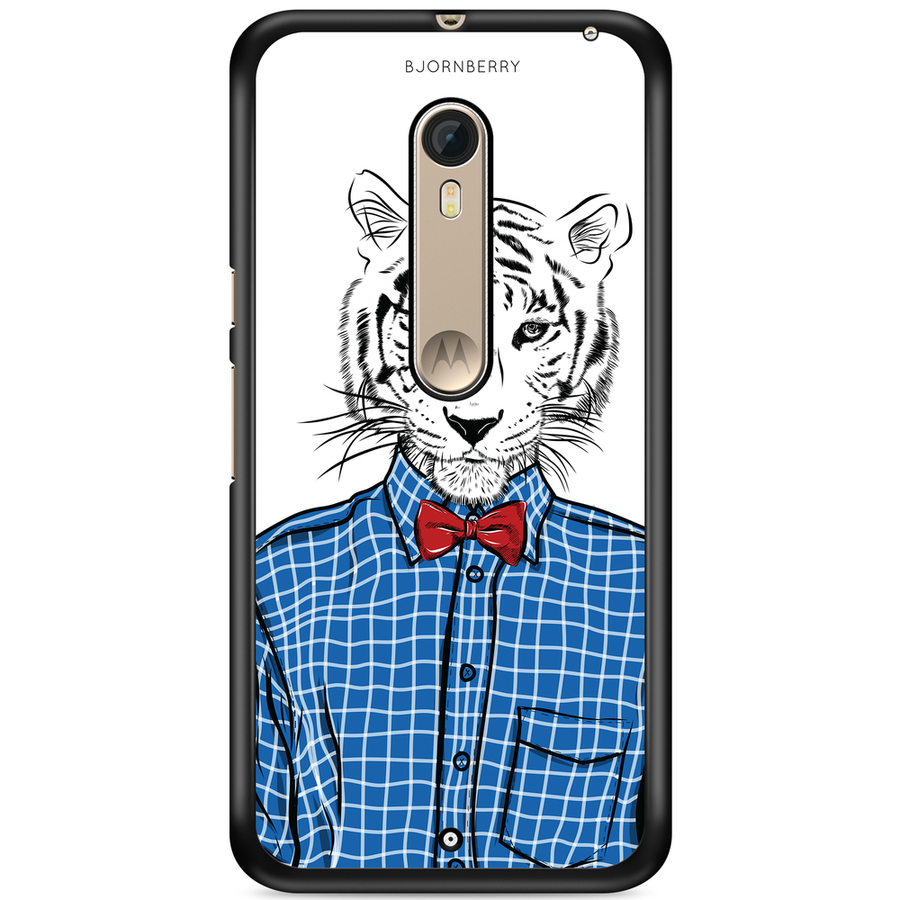 Moto X Style Case - Hipster Tiger