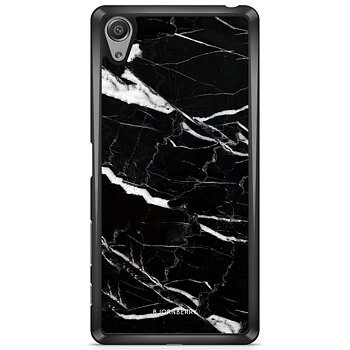 Sony Xperia L1 Skal - Svart Marmor