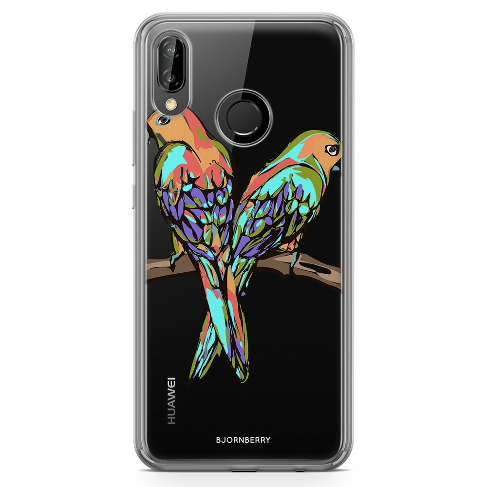 Huawei P20 Lite Fashion Case - Parrots