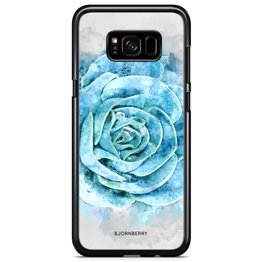 Samsung Galaxy S8 Plus Case - Blue Cactus