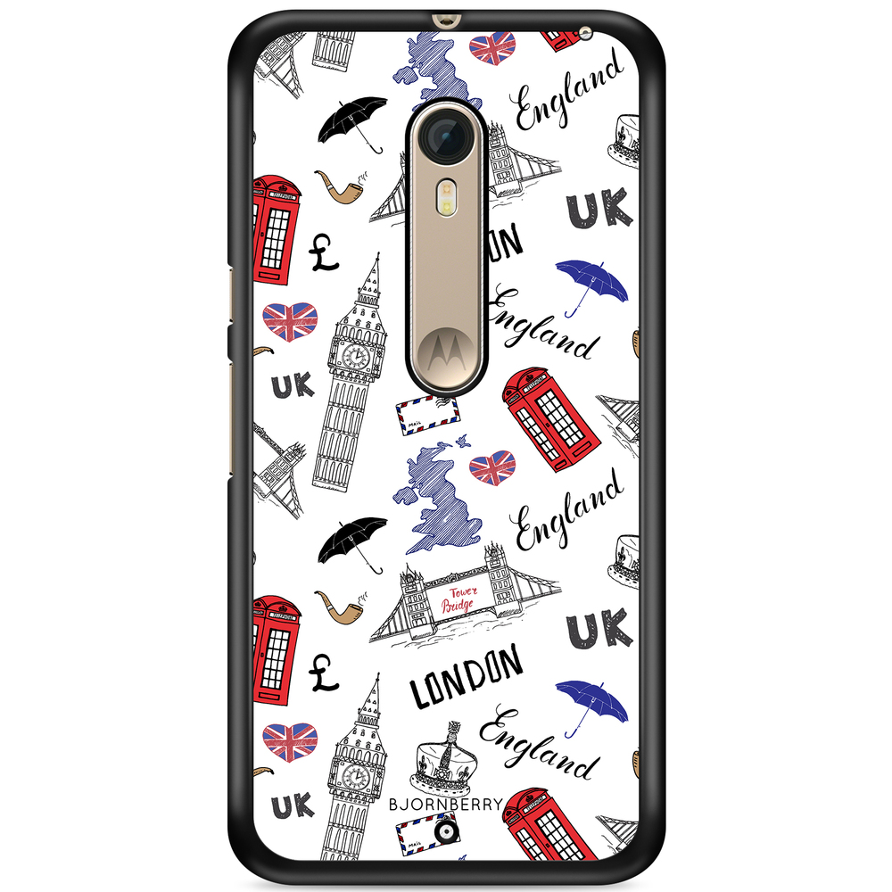 Moto X Style Case - UK Pattern