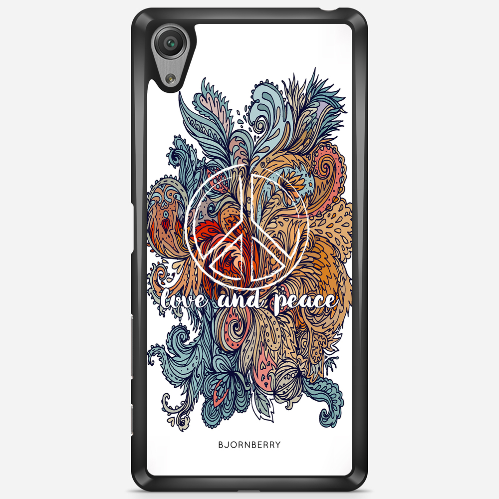 Sony Xperia X Performance Case - Love and Peace