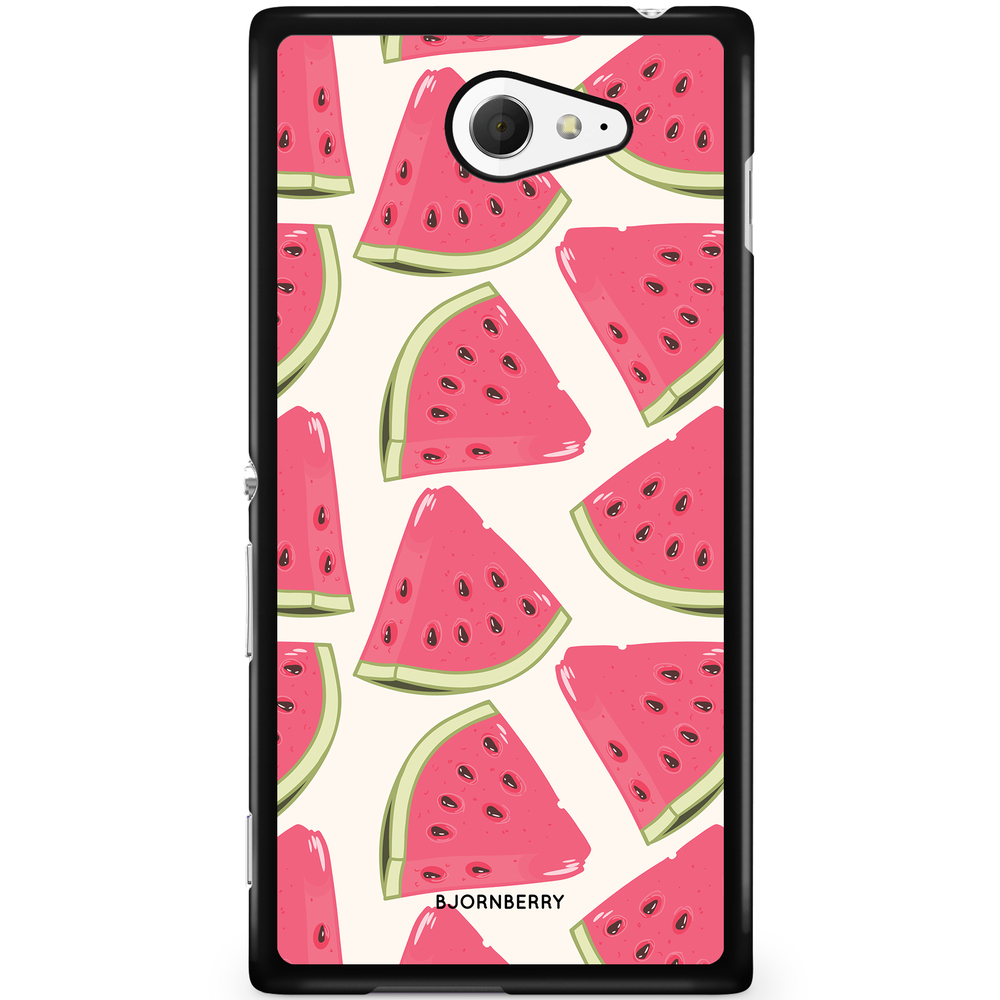 Sony Xperia M2 Aqua Case - Watermelon