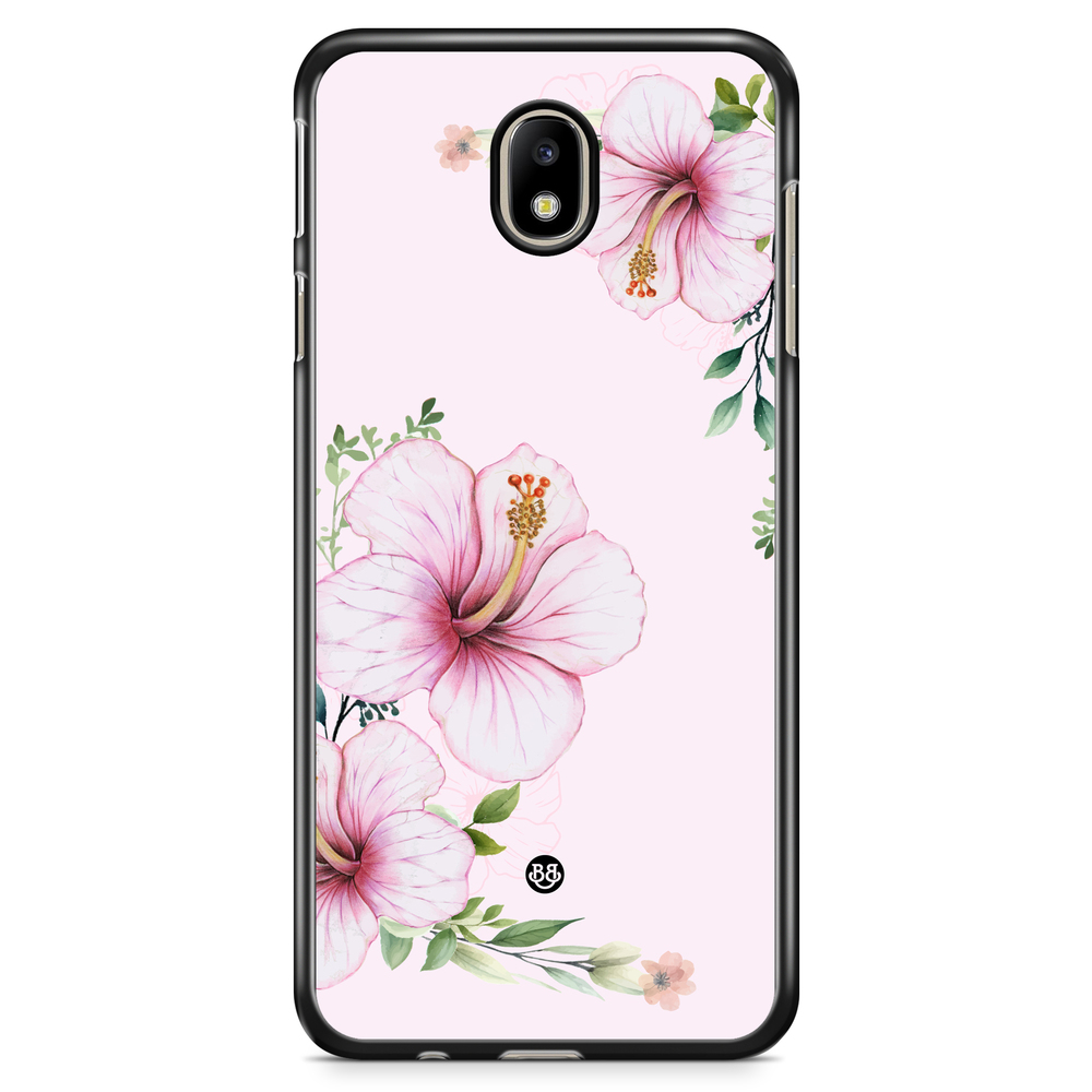 Samsung Galaxy J5 (2017) Case - WILD BLOOM - Soft Hibiscus
