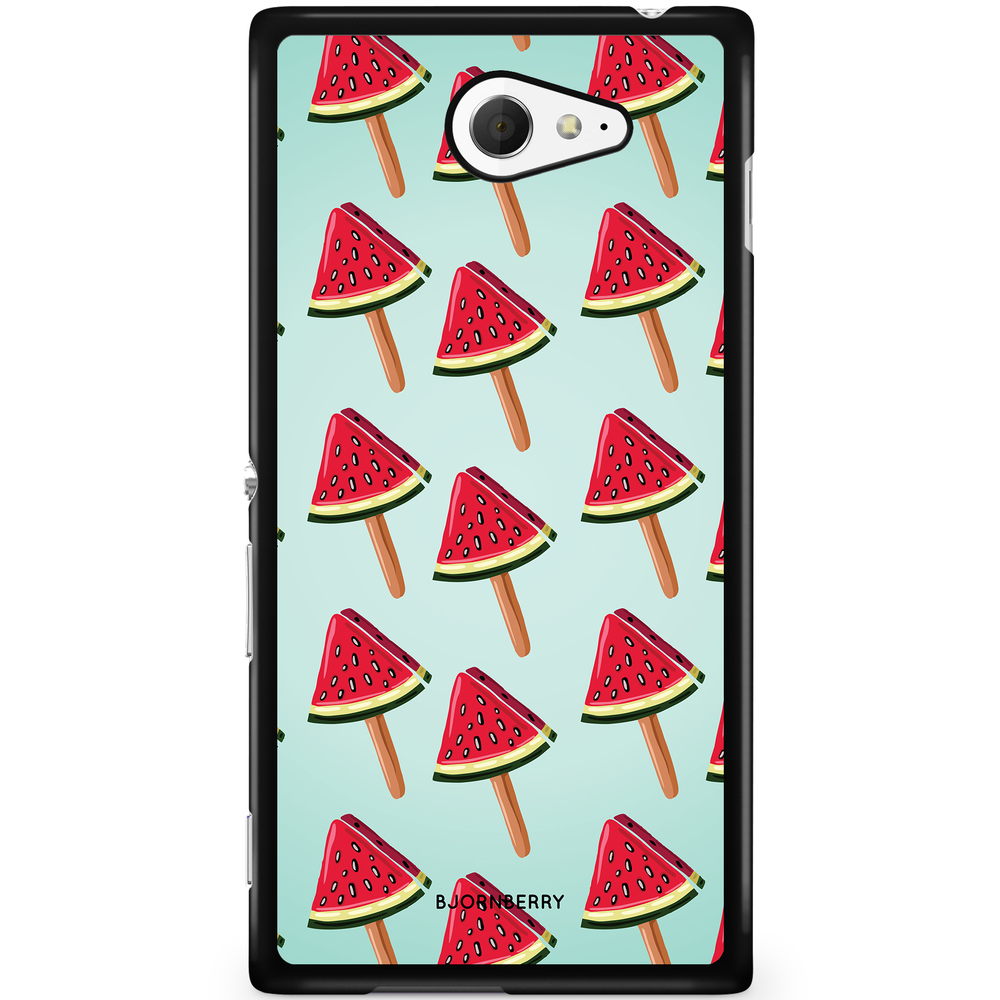 Sony Xperia M2 Aqua Case - Watermelon Ice Cream