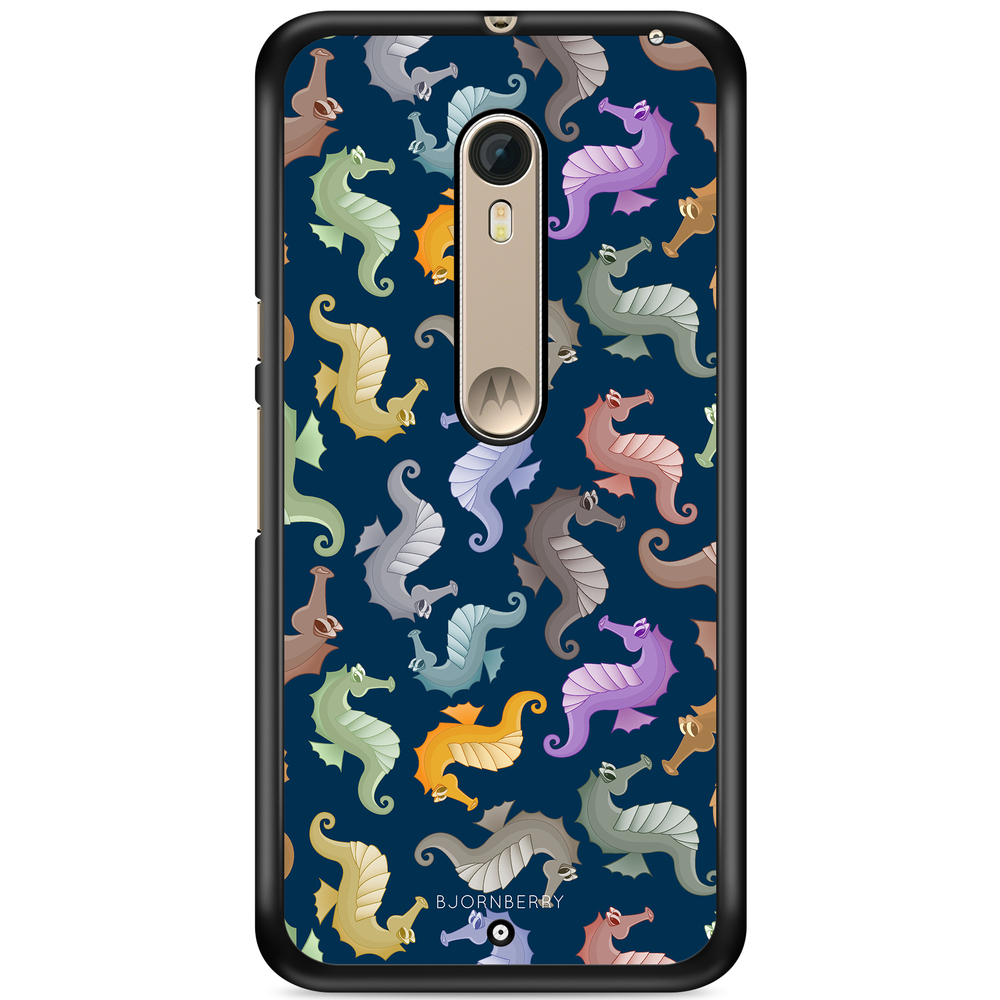 Moto X Style Skal - Tecknade Sjöhästar