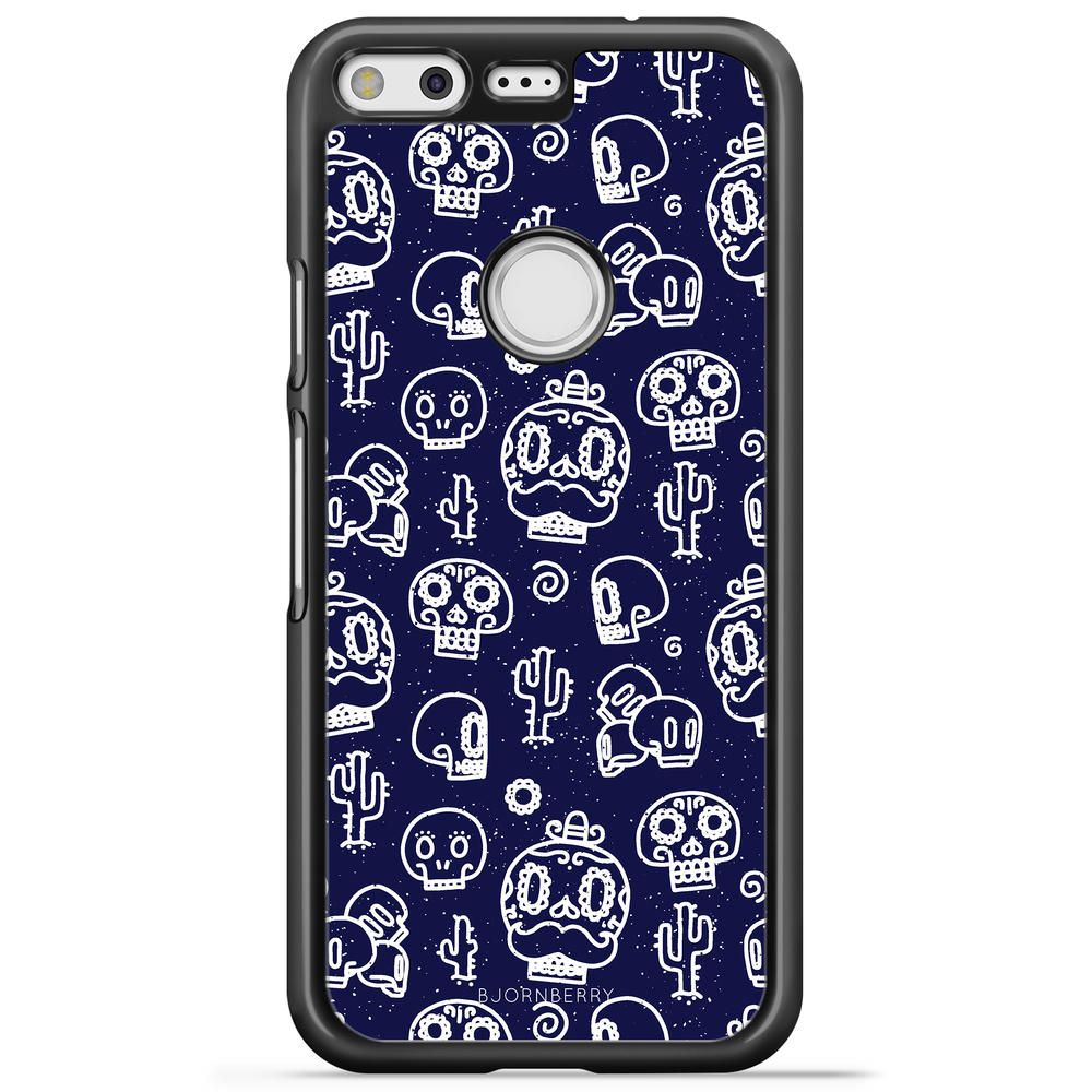 Google Pixel Case - Oldschool Skulls