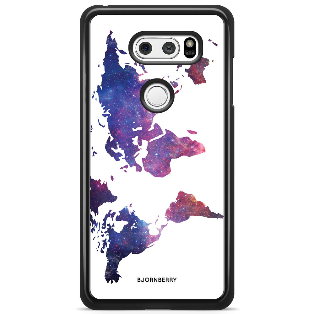 LG V30 Case - World Map Space