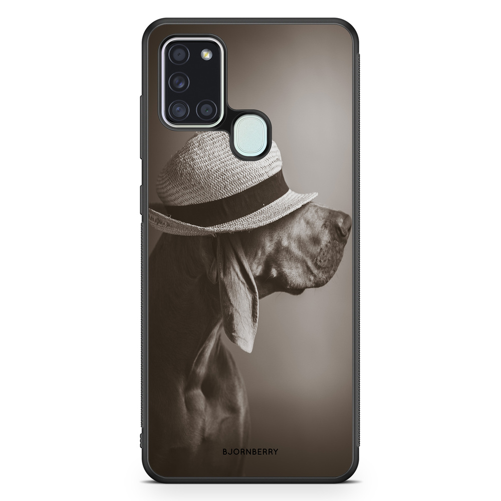 Samsung Galaxy A21s Case - Dog With Hat
