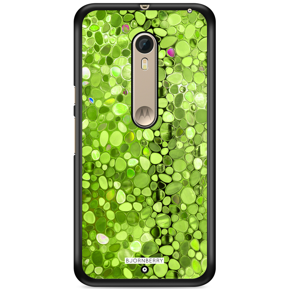 Moto X Style Case - Stained Glass Green