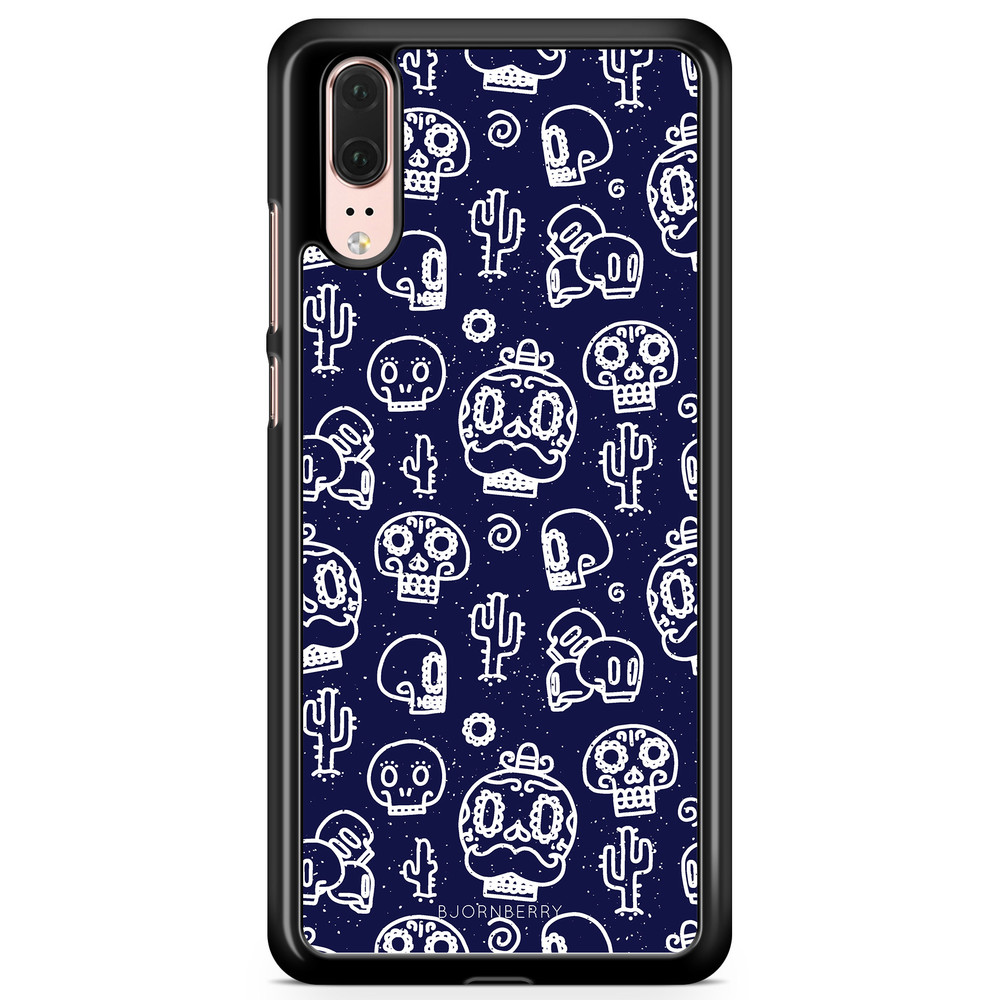 Huawei P20 Case - Oldschool Skulls