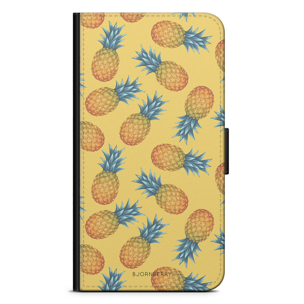 Samsung Galaxy A70 Plånboksfodral - Ananas | Mobilskal & Mobilfodral BJORNBERRY