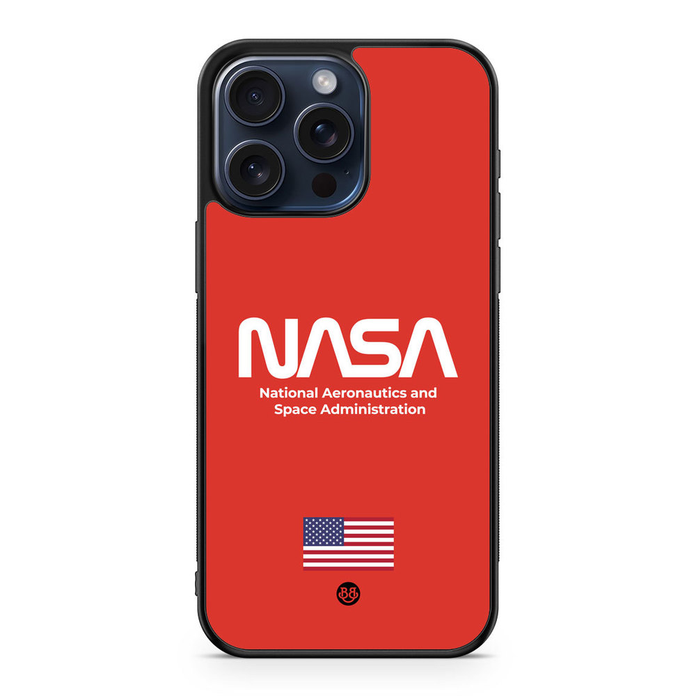iPhone 15 Pro Max Case - NASA Worm Red