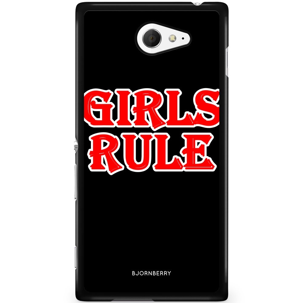 Sony Xperia M2 Aqua Case - Girls Rule