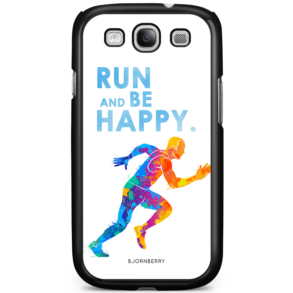 Samsung Galaxy S3 Mini Case - Run and be happy