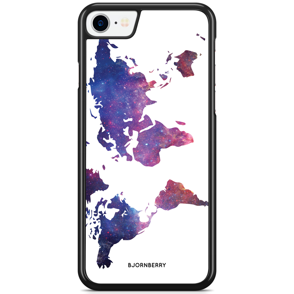 iPhone 8 / iPhone SE (2022/2020) Case - World Map Space