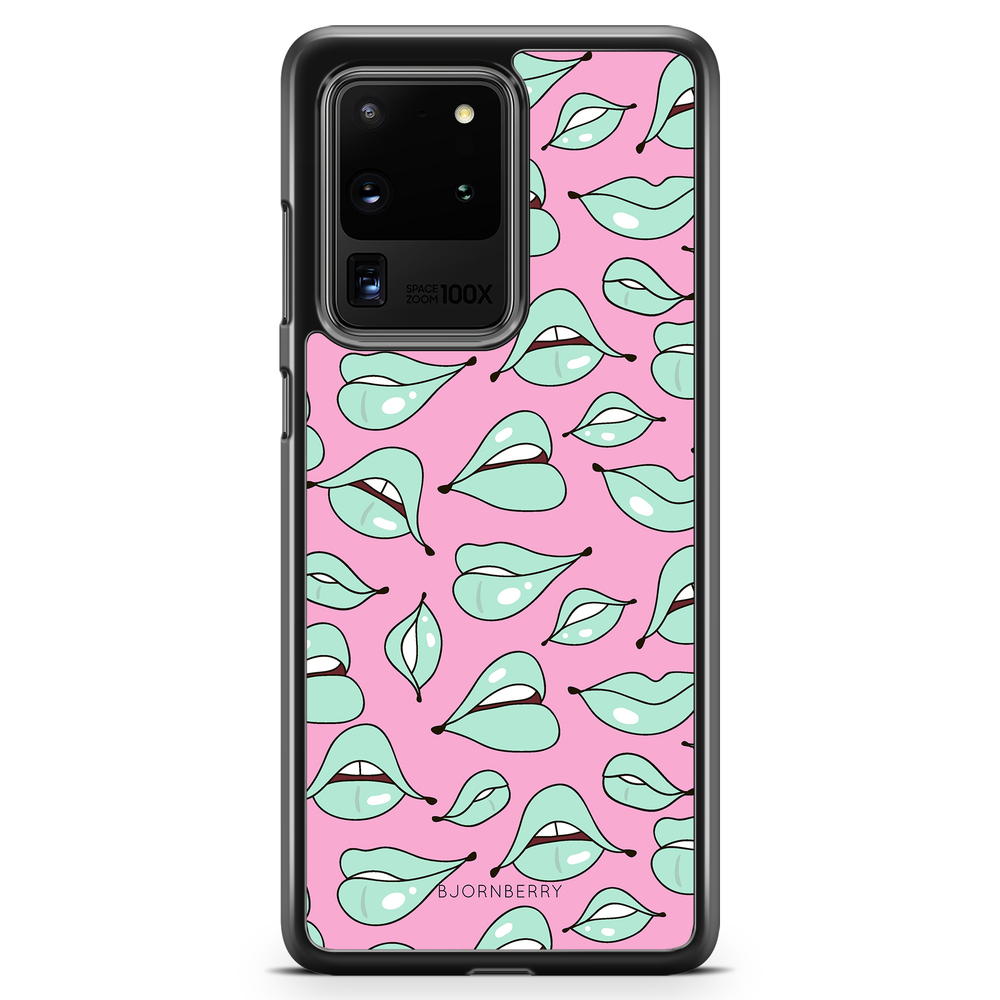 Samsung Galaxy S20 Ultra Skal - Gröna läppar