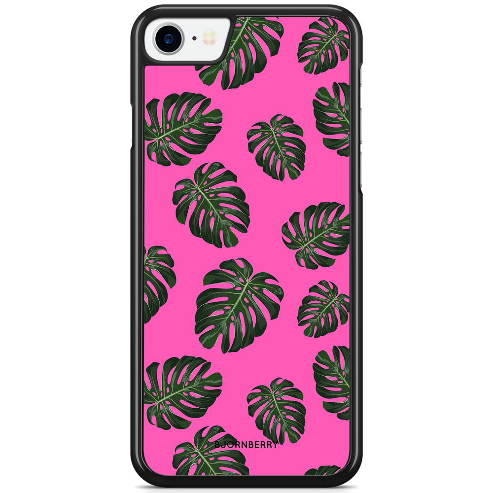 iPhone 8 / iPhone SE (2022/2020) Case - Monstera Pink