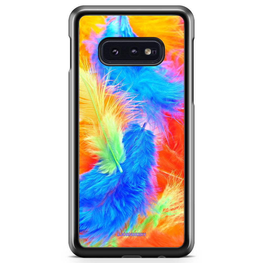 Samsung Galaxy S10e Case - Easter Feathers