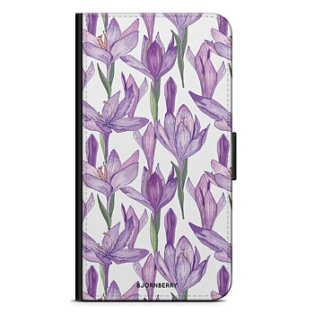 Huawei P8 Lite Wallet Case - Crocuses