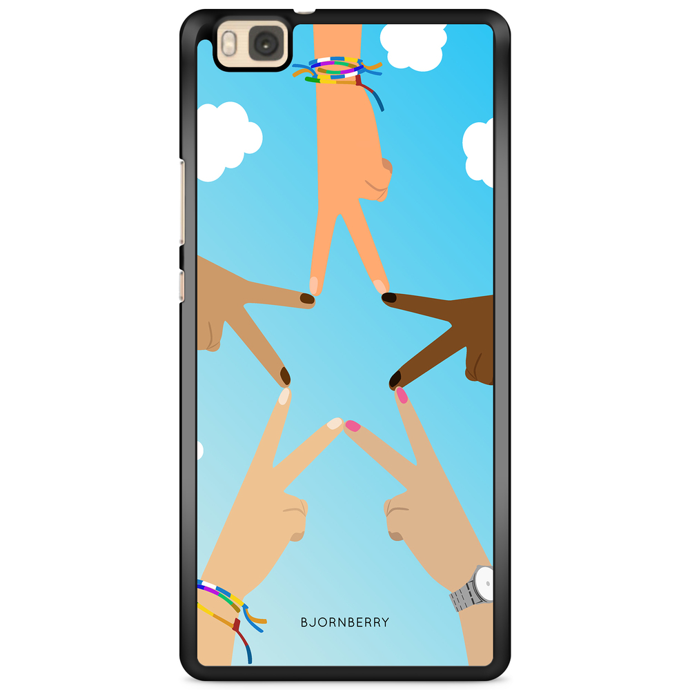 Huawei P8 Lite Case - Hands Star