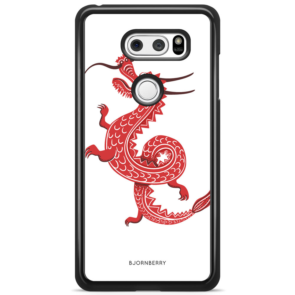 LG V30 Case - Red Dragon