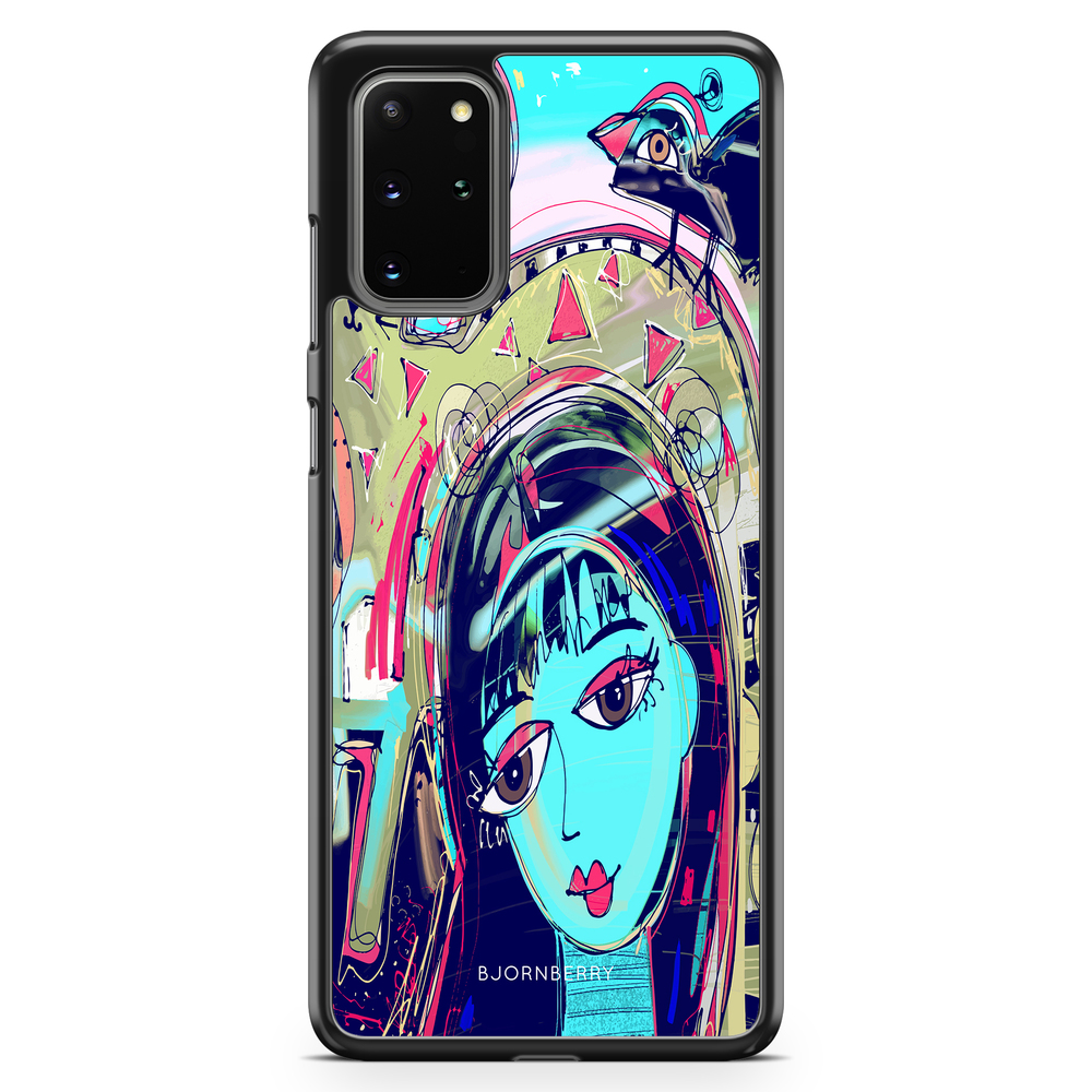 Samsung Galaxy S20 Plus Case - Abstract Cat