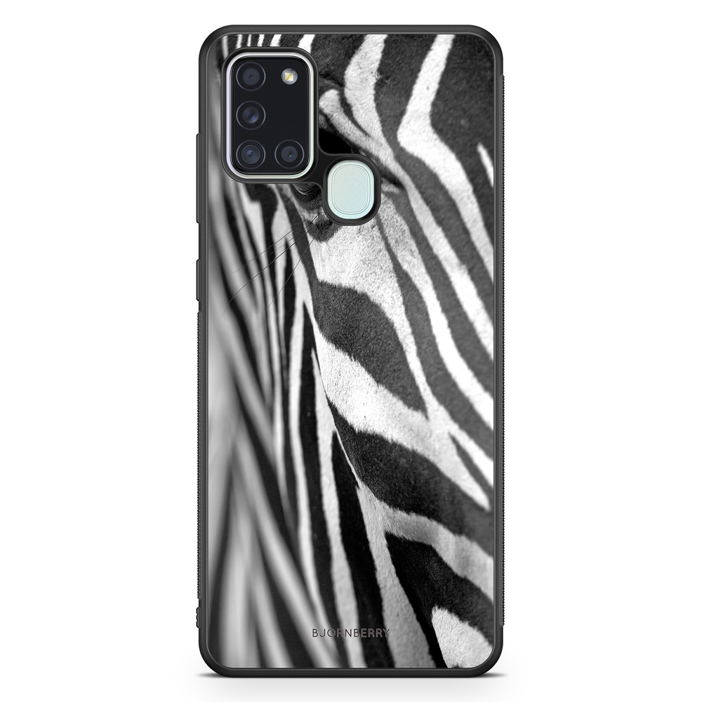 Samsung Galaxy A21s Case - Zebra Eye