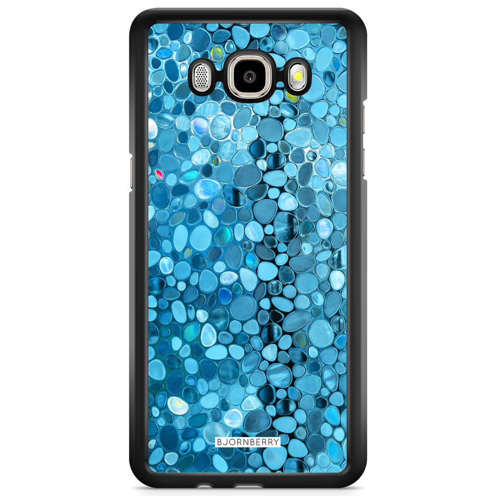 Samsung Galaxy J5 (2015) Case - Stained Glass Blue