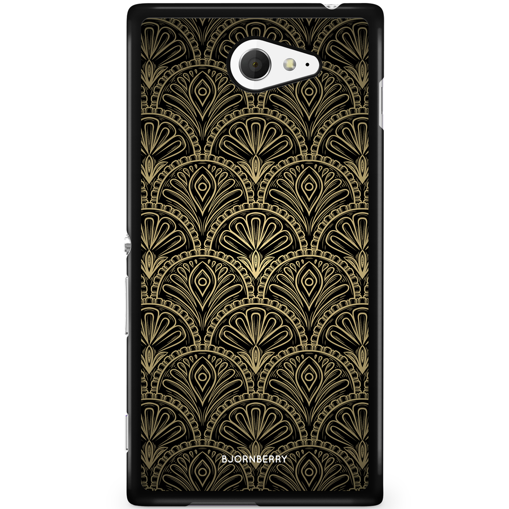 Sony Xperia M2 Aqua Case - Damask