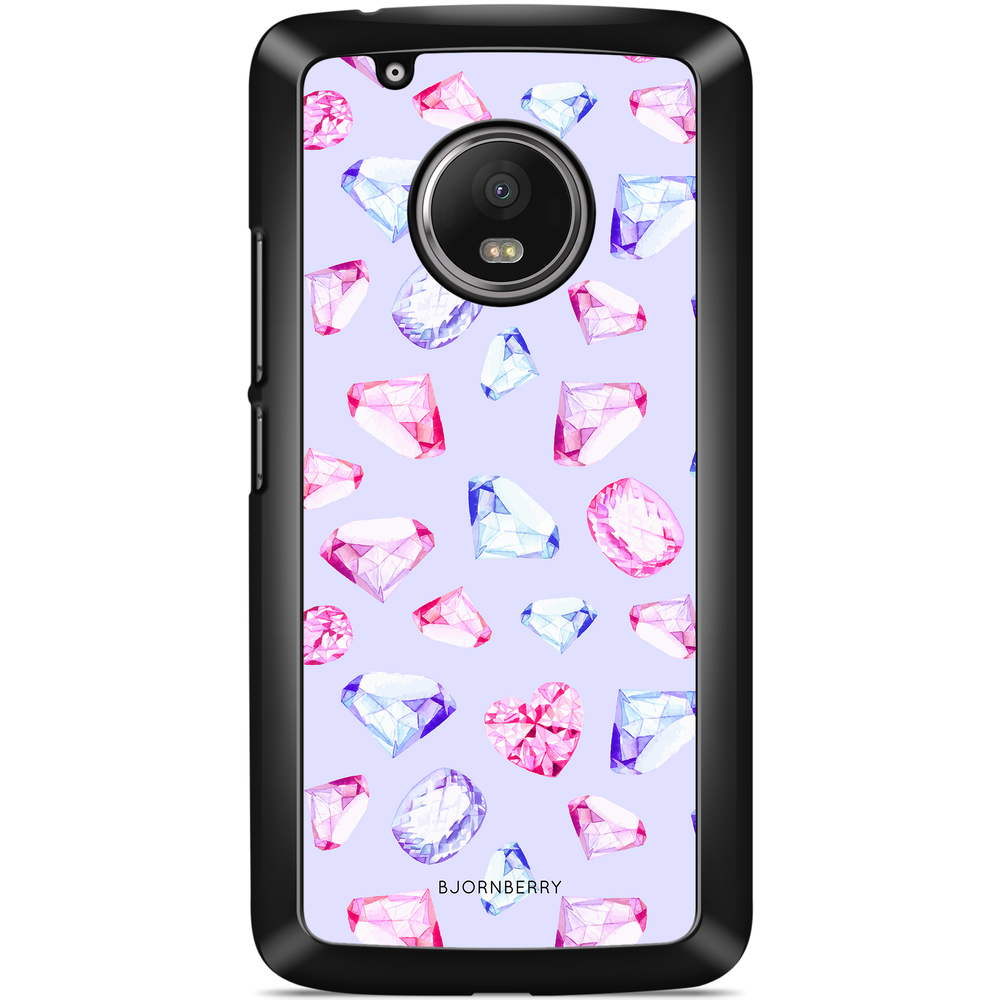 Moto G5 Plus Case - Diamonds
