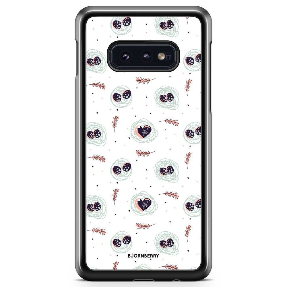 Samsung Galaxy S10e Case - Eggs and Hearts