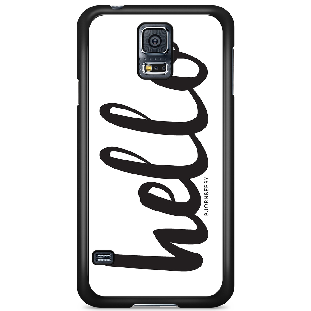 Samsung Galaxy S5/S5 NEO Case - Hello Black
